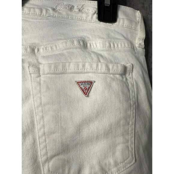 Guess Couture LA ECO Sexy Curve White  Stretch Jeans Mint Condition Women' SZ 26 - Picture 9 of 9